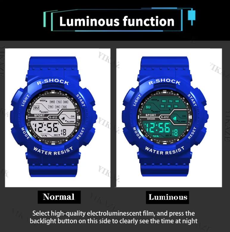 Men's Outdoor Sports Watch Multifunction